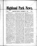 Highland Park News (1874), 16 Dec 1898