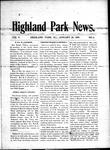 Highland Park News (1874), 20 Jan 1899