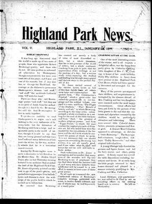 Highland Park News (1874), 27 Jan 1899