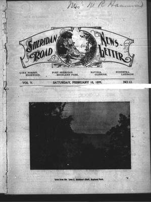 Sheridan Road News-Letter (1889), 18 Feb 1899