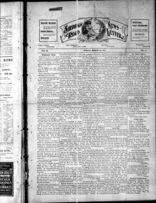 Sheridan Road News-Letter (1889), 15 Mar 1901