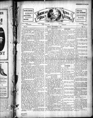 Sheridan Road News-Letter (1889), 1 Nov 1901