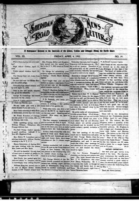 Sheridan Road News-Letter (1889), 4 Apr 1902