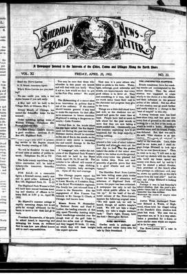 Sheridan Road News-Letter (1889), 25 Apr 1902