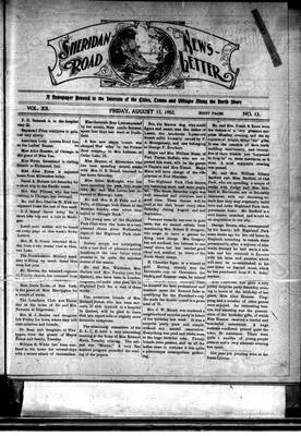 Sheridan Road News-Letter (1889), 15 Aug 1902