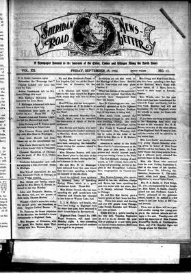 Sheridan Road News-Letter (1889), 19 Sep 1902