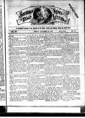 Sheridan Road News-Letter (1889), 24 Oct 1902