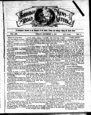 Sheridan Road News-Letter (1889), 5 Dec 1902