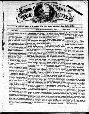 Sheridan Road News-Letter (1889), 12 Dec 1902