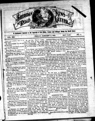 Sheridan Road News-Letter (1889), 2 Jan 1903