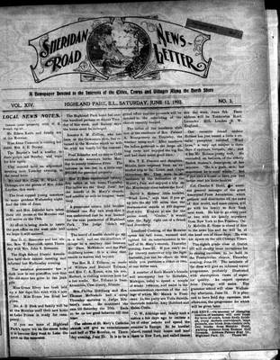 Sheridan Road News-Letter (1889), 13 Jun 1903