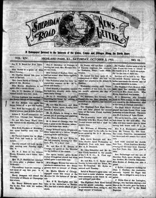 Sheridan Road News-Letter (1889), 3 Oct 1903