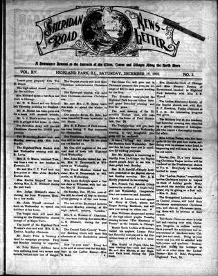 Sheridan Road News-Letter (1889), 19 Dec 1903