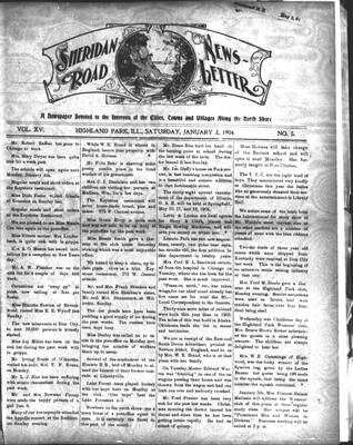 Sheridan Road News-Letter (1889), 2 Jan 1904