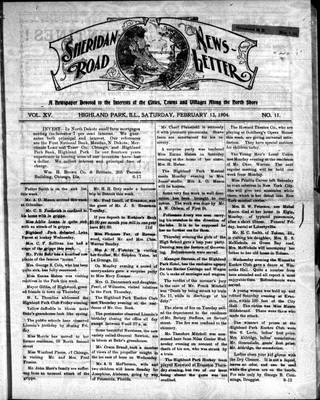 Sheridan Road News-Letter (1889), 13 Feb 1904