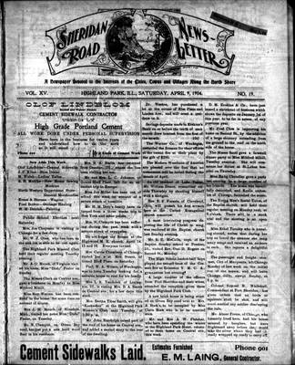 Sheridan Road News-Letter (1889), 9 Apr 1904