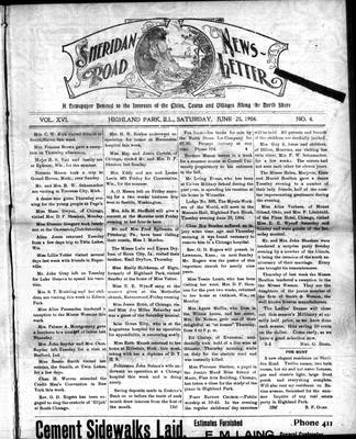 Sheridan Road News-Letter (1889), 25 Jun 1904