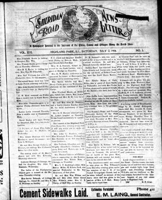 Sheridan Road News-Letter (1889), 2 Jul 1904