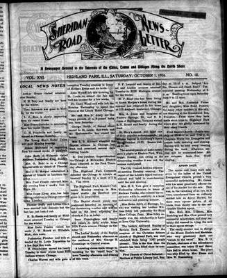 Sheridan Road News-Letter (1889), 1 Oct 1904