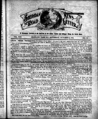 Sheridan Road News-Letter (1889), 8 Oct 1904