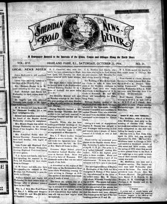 Sheridan Road News-Letter (1889), 22 Oct 1904