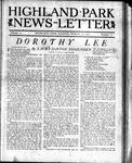 Highland Park News-Letter (1904), 25 Mar 1905