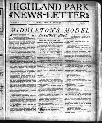 Highland Park News-Letter (1904), 1 Jul 1905