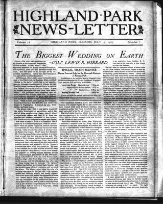 Highland Park News-Letter (1904), 15 Jul 1905