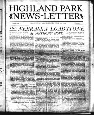 Highland Park News-Letter (1904), 23 Jul 1905