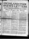 Highland Park News-Letter (1904), 7 Oct 1905