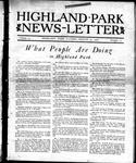 Highland Park News-Letter (1904), 25 Aug 1906