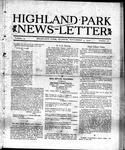 Highland Park News-Letter (1904), 3 Nov 1906