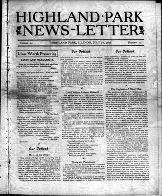 Highland Park News-Letter (1904), 20 Jul 1907