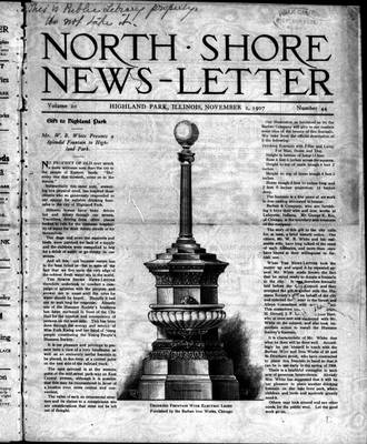 Highland Park News-Letter (1904), 2 Nov 1907