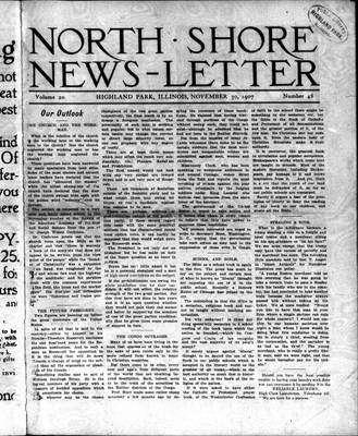 Highland Park News-Letter (1904), 30 Nov 1907