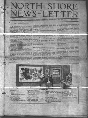 North Shore News-Letter (1907), 15 Feb 1908