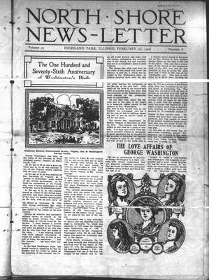 North Shore News-Letter (1907), 22 Feb 1908