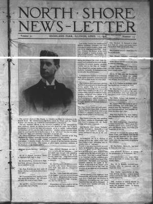 North Shore News-Letter (1907), 11 Apr 1908