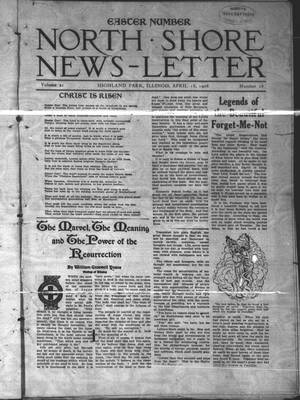 North Shore News-Letter (1907), 18 Apr 1908