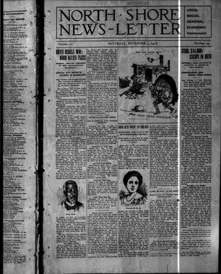 North Shore News-Letter (1907), 5 Dec 1908