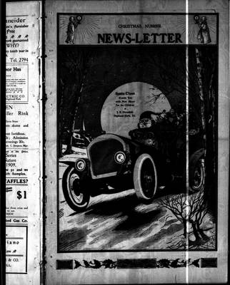 North Shore News-Letter (1907), 19 Dec 1908