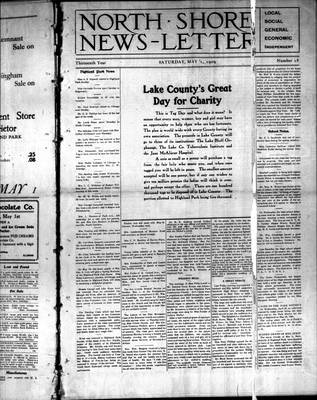 North Shore News-Letter (1907), 1 May 1909