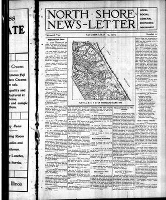 North Shore News-Letter (1907), 15 May 1909