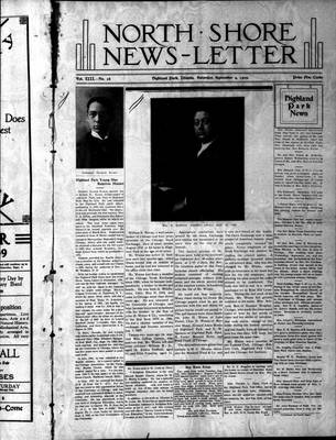 North Shore News-Letter (1907), 4 Sep 1909