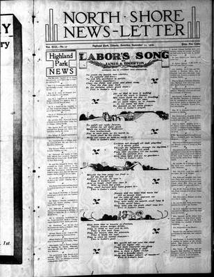 North Shore News-Letter (1907), 11 Sep 1909