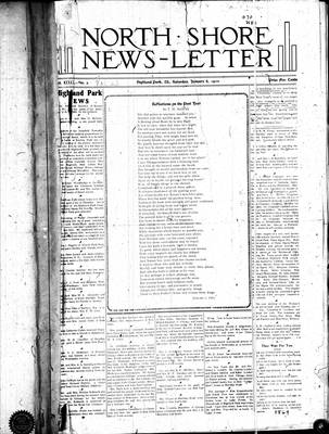 North Shore News-Letter (1907), 8 Jan 1910