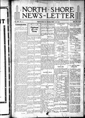 North Shore News-Letter (1907), 26 Mar 1910