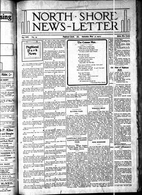 North Shore News-Letter (1907), 7 May 1910