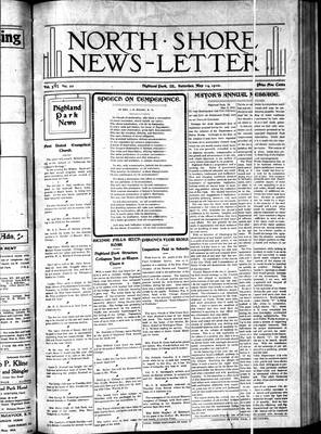 North Shore News-Letter (1907), 14 May 1910