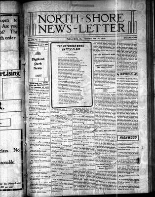 North Shore News-Letter (1907), 18 Jun 1910